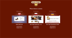 Desktop Screenshot of dancake.com